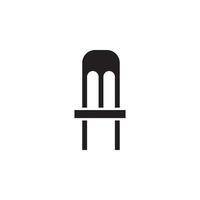 chair vector for Icon Website, UI Essential, Symbol, Presentation