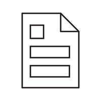 paper task list vector for website, UI Essential, symbol, presentation