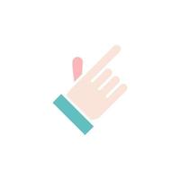 hand icon vector for website, UI Essential, symbol, presentation