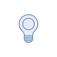 lamp icon vector for website, UI Essential, symbol, presentation