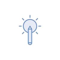 pencil icon vector for website, UI Essential, symbol, presentation