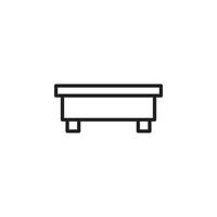 chair sofa vector for website, UI Essential, symbol, presentation