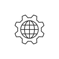 gear website vector for Icon Website, UI Essential, Symbol, Presentation