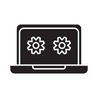 data setting gear vector for Icon Website, UI Essential, Symbol, Presentation