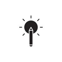 pencil icon vector for website, UI Essential, symbol, presentation