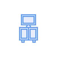 table icon vector for website, UI Essential, symbol, presentation