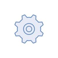 gear icon  vector for website, UI Essential, symbol, presentation