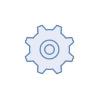 gear icon  vector for website, UI Essential, symbol, presentation