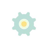 gear icon  vector for website, UI Essential, symbol, presentation