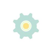 gear icon  vector for website, UI Essential, symbol, presentation