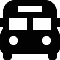 vector de ilustración de la escuela de autobús