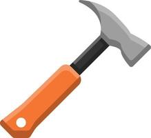 martillo herramientas reparar herramienta equipo construcción trabajo vector