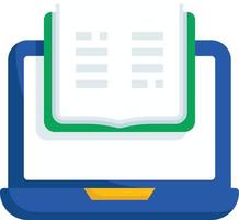ebook elearning education laptop online online learning vector