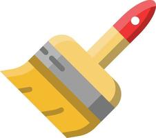 brush paint wide brush paint brush repair painting vector