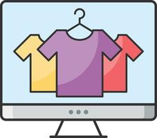 select your item shopping vector