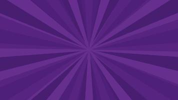 Purple comic book page background in pop art style with empty space. Template with rays, dots and halftone effect texture. Vector illustration