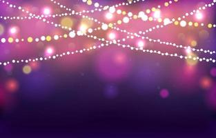 Fairy Light Background vector