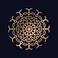 Cute Islamic pattern mandala design background vector. vector