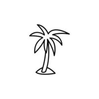 palm vector icon illustration