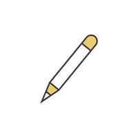 a pen vector icon illustration