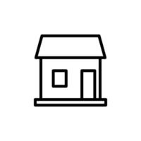 stall vector icon illustration