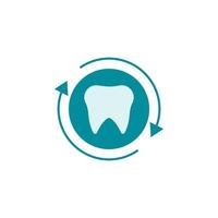 Dentistry, change, dentist, doctor, hospital teeth tooth color vector icon illustration