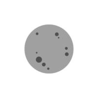 moon colored vector icon illustration