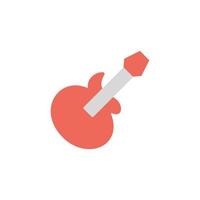 Guitar vector icon illustration