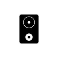 sound column vector icon illustration