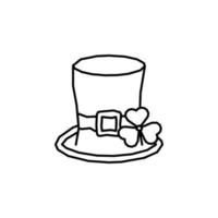 Clover, cylinder vector icon illustration