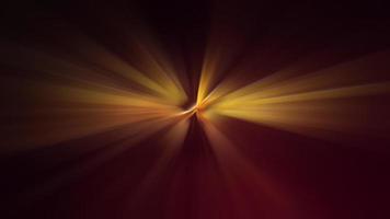 Loop center gold radial shine abstract background video