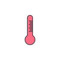 thermometer vector icon illustration