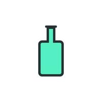 bottle vector icon illustration