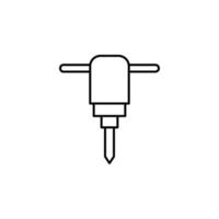 hammer vector icon illustration