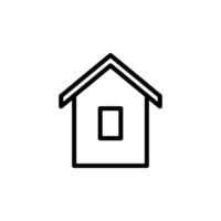 house vector icon illustration