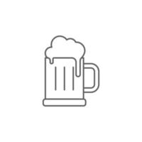 Beer, Holland vector icon illustration