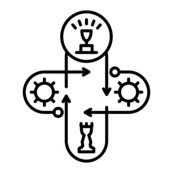 progress icon editable vector