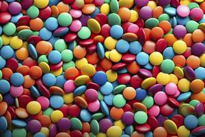 Background of colorful candies. . photo