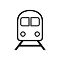 tren icono diseño vector