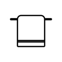 towel icon design vector