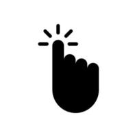 touch icon design vector template