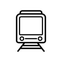 tren icono diseño vector