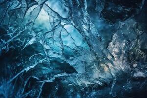 Abstract Glazier Ice Frozen Texture Background with photo