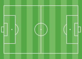 Soccer Field The Illustration vector