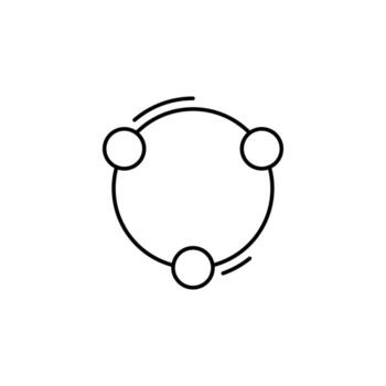 compartir, redes vector icono ilustración