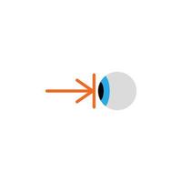 laser surgery vector icon illustration