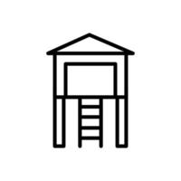 House, toy vector icon illustration