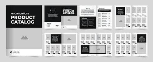 Multipurpose product catalog design for your business. vector