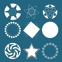 Shape Design icon vector