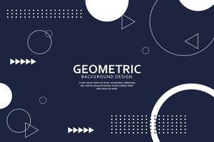 Geometric background with abstract polygonal shapes vector